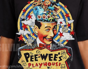 Pee Wee Herman Shirt, Pee-Wee Herman, Retro Cartoon, Comfort Shirt