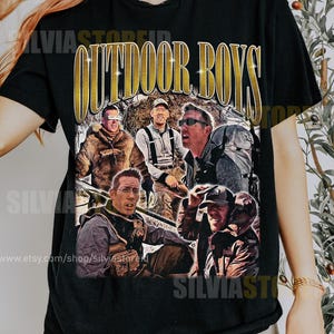 Outdoor Boys Graphic Tee, Adventure T-Shirt, Camping Shirt, Nature Lover Gift, Hiking Tee, Oversized shirt, Graphic Tee