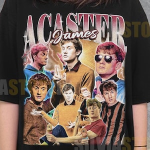 James Acaster T-shirt, Vintage Rap Music Sport Movie Shirt, Gift for Him Her, Men Women Unisex Tees
