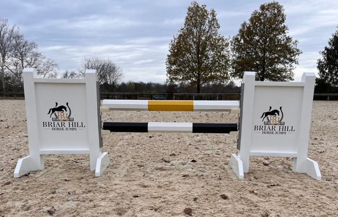 Mini Horse Jump Set, Kids Horse Jump, Hobby Horse Jump, Mini Panel Standards, Farm Signage Etsy