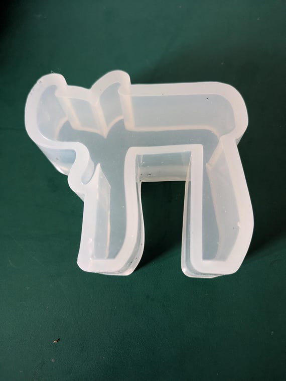 Chai Symbol Silicone Mould – Judaica Craft, Resin Art