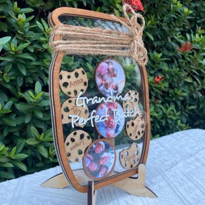 Christmas Gift , Gingerbread Personalized Grandma Sign