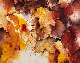 Aquarelle „Herbstliebe“