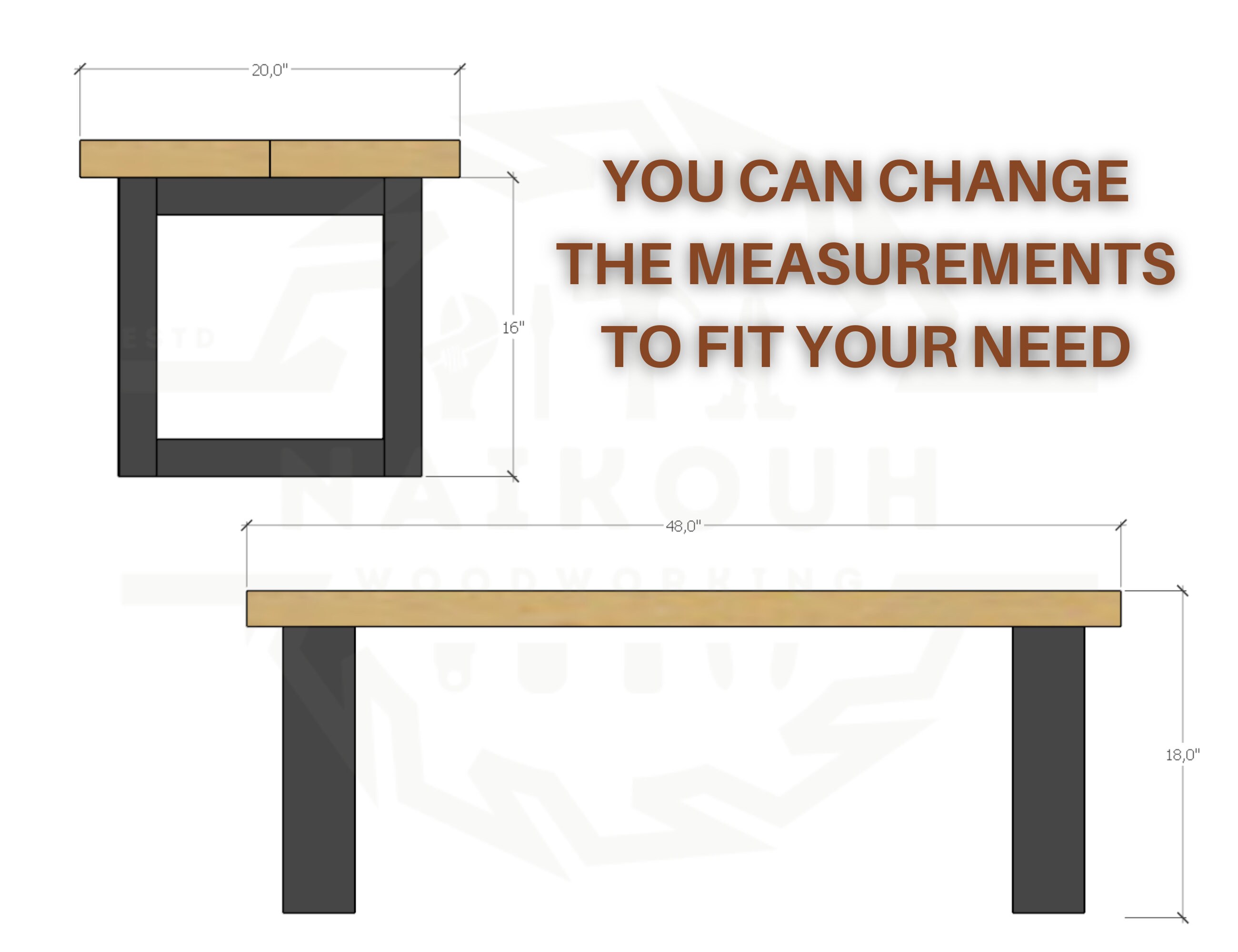 DIY Entryway Bench Plans | Mudroom Bench Plans, Laundry Bench Plans ...