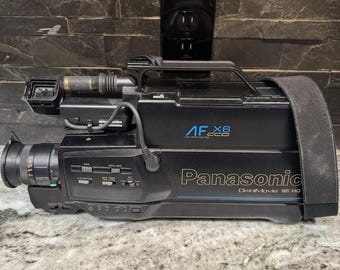 VINTAGE Panasonic Camcorder AF X6 CCD Omnimovie Vhs Hq With