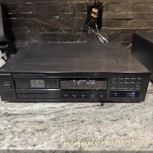Vintage Kenwood DP-M98 Multiple Compact Disc Player 6 CD Changer Tested On