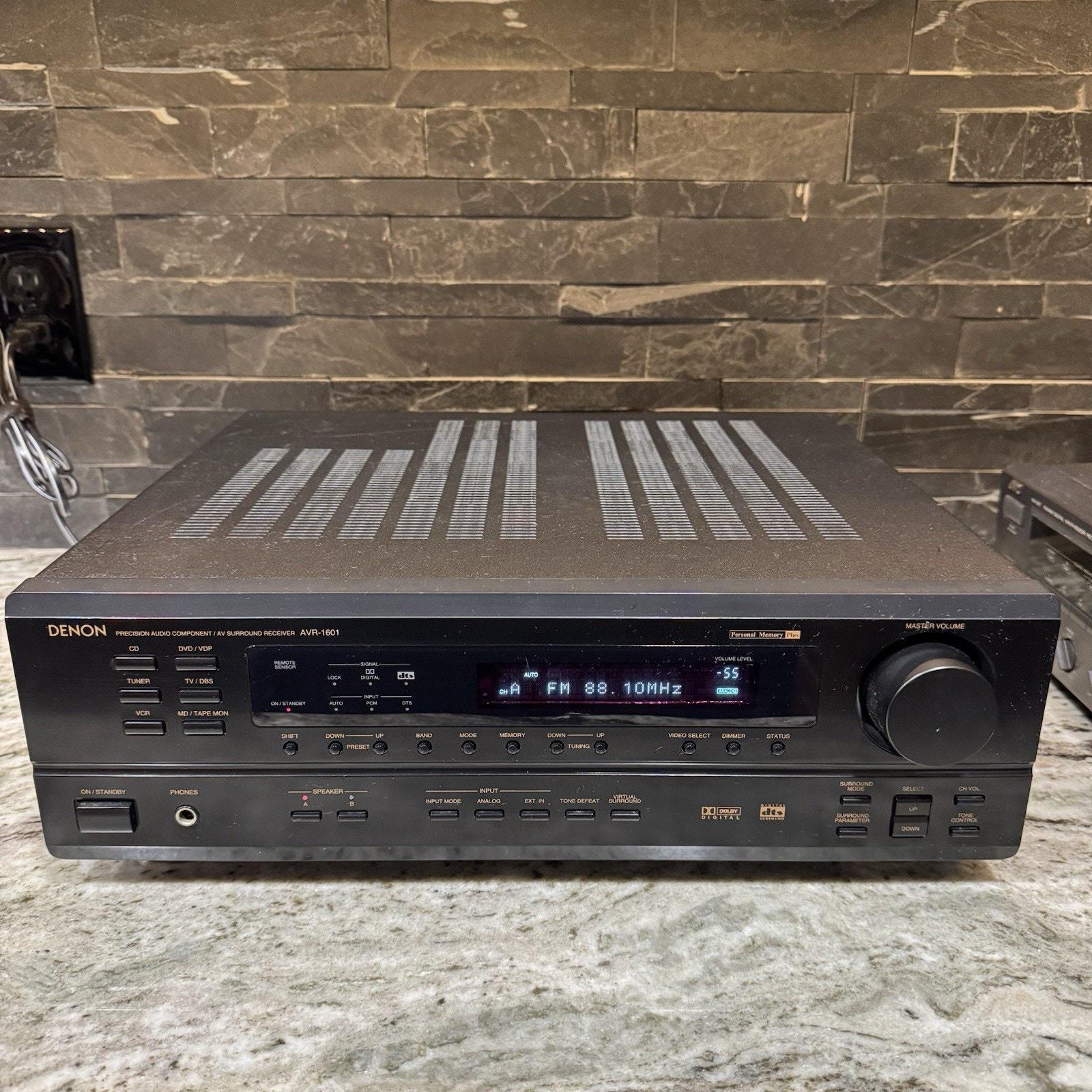 Vintage Denon AVR-1601 Precision Audio Component/av Surround