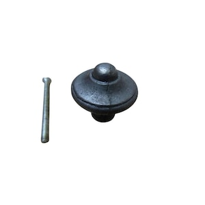 Decorative Dome Cabinet Knob Antique Iron 30mm Kitchen Furniture Cupboard Drawer Vintage Door Dresser Wardrobe Pull Handle
