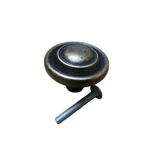 Elden Ringed Cabinet Knob - antique brass Kitchen Furniture Cupboard Drawer Vintage Door Dresser Wardrobe Pull Handle