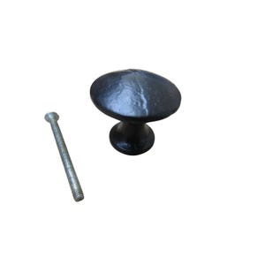 Kettle Cabinet Knob Black Antique 38mm Kitchen Furniture Cupboard Drawer Vintage Door Dresser Wardrobe Pull Handle
