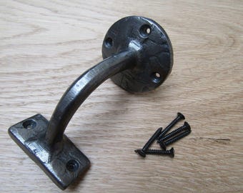 Cast Iron Victorian handrail bracket Antique Iron