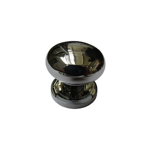 Round Cabinet Knob Polished Chrome 30mm Kitchen Furniture Cupboard Drawer Vintage Door Dresser Wardrobe Pull Handle