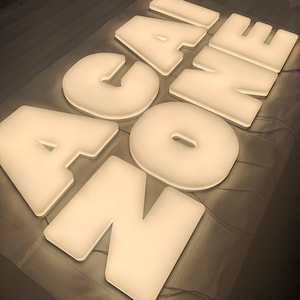 Letras LED acrílicas personalizadas, letreros 3D con iluminación lateral, letras acrílicas frontales iluminadas, letreros publicitarios para exteriores, letreros LED para pared de tienda