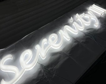 Custom Name Sign Personalized Illuminated Acrylic Sign for Company Wall Decor Led Full Lit Letters Office Name Sign