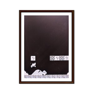 Super Mario im Hochrelief – Dekoration – Tisch- oder Wandkunst – 10 x 15 cm