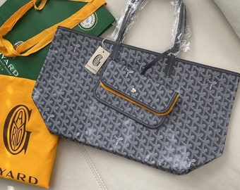 Tote de trabajo, Goyard como bolso de mano, bolso de mano espacioso, bolso de mano de la escuela, bolso de la universidad, bolso de la universidad, bolso, bolso crossbody, bolso de trabajo, tote