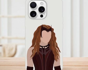 Funda para teléfono de Wanda Maximoff/Bruja Escarlata