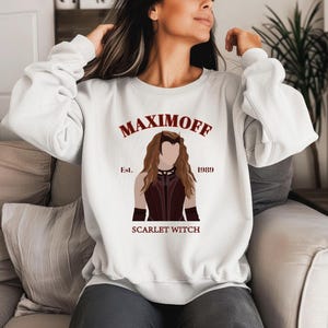 Wanda Maximoff/Scarlet Witch Crewneck Sweatshirt