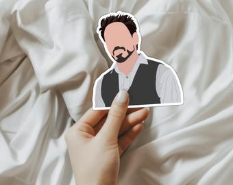 Pegatina de vinilo de Tony Stark / Marvel