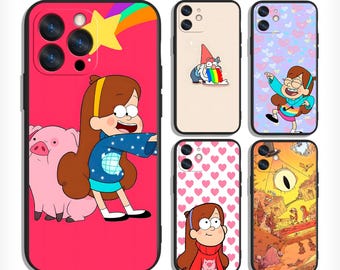 Cartoon Bill Cipher Triangle Power Protective Cases Fits iPhone, Samsung and Most Models