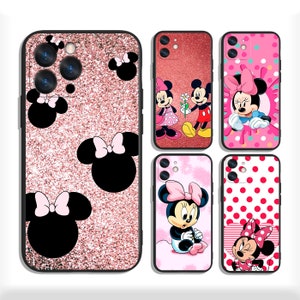 Custodie di Topolino per iPhone 13 14 15 16 Plus Pro Max e Samsung S25 S24 S23 A56 A36 A26 A55 A35 A25 A15 A54 A34 4G 5G
