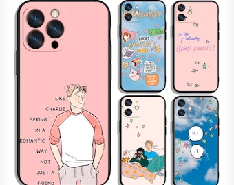 Fundas protectoras Nick And Charlie Forever para iPhone, Samsung y otros modelos.
