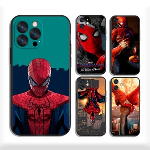 Spider-Man Cases for iPhone 13 14 15 16 Plus Pro Max & Samsung S25 S24 S23 A56 A36 A26 A55 A35 A25 A15 A54 A34 4G 5G