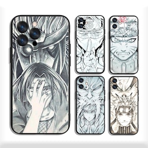 Japanese anime Cases for iPhone 13 14 15 16 Plus Pro Max & Samsung S25 S24 S23 A56 A36 A26 A55 A35 A25 A15 A54 A34 4G 5G