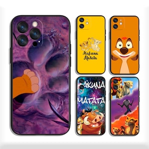 The Lion King Cases for iPhone 13 14 15 16 Plus Pro Max & Samsung S25 S24 S23 A56 A36 A26 A55 A35 A25 A15 A54 A34 4G 5G