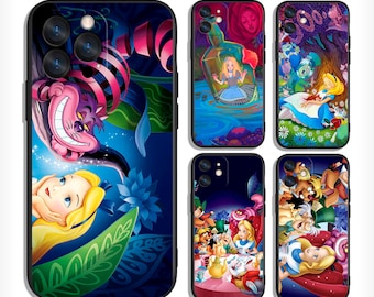 Alice in Wonderland Cheshire Cat Protective Cases for iPhone, Samsung and Other Brands