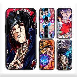 Japanese anime manga protective Cases for iPhone 13 14 15 16 Plus Pro Max & Samsung S25 S24 S23 A56 A36 A26 A55 A35 A25 A15 A54 A34 4G 5G