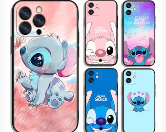 Stitch Cases for iPhone 13 14 15 16 Plus Pro Max & Samsung S25 S24 S23 A56 A36 A26 A55 A35 A25 A15 A54 A34 4G 5G