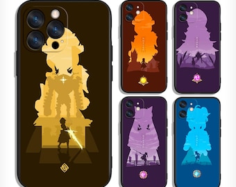Japanese anime Elemental Power Protective Cases for iPhone, Samsung and Other Brands