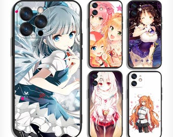 Japanese anime girls Protective Cases for iPhone, Samsung and Other Brands