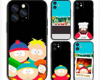 Snow Town Satire Cartoon Protective Cases Fits iPhone, Samsung and Most Models