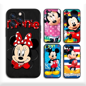 Custodie di Topolino per iPhone 13 14 15 16 Plus Pro Max e Samsung S25 S24 S23 A56 A36 A26 A55 A35 A25 A15 A54 A34 4G 5G