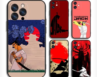Futuristic Shogun Battle Art Protective Cases Fits iPhone, Samsung and Most Models