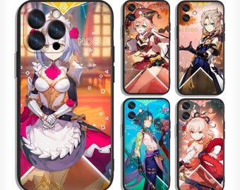 Japanese anime manga Cases for iPhone 13 14 15 16 Plus Pro Max & Samsung S25 S24 S23 A56 A36 A26 A55 A35 A25 A15 A54 A34 4G 5G