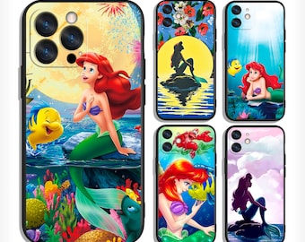 Ariel Little Mermaid Protective Cases for iPhone, Samsung and Other Brands