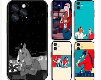 Cartoon Sad Horse Sitcom Protective Cases Fits iPhone, Samsung and Most Models