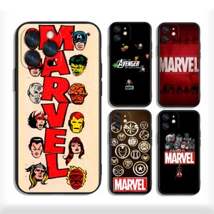 Avengers Superheroes Cases for iPhone 13 14 15 16 Plus Pro Max & Samsung S25 S24 S23 A56 A36 A26 A55 A35 A25 A15 A54 A34 4G 5G