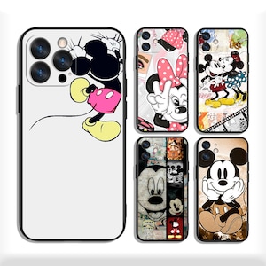 Custodie di Topolino per iPhone 13 14 15 16 Plus Pro Max e Samsung S25 S24 S23 A56 A36 A26 A55 A35 A25 A15 A54 A34 4G 5G