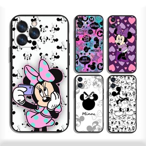 Custodie di Topolino per iPhone 13 14 15 16 Plus Pro Max e Samsung S25 S24 S23 A56 A36 A26 A55 A35 A25 A15 A54 A34 4G 5G