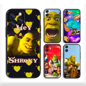 Shrek Hülle für iPhone 13 14 15 16 Plus Pro Max & Samsung S25 S24 S23 A56 A36 A26 A55 A35 A25 A15 A54 A34 4G 5G
