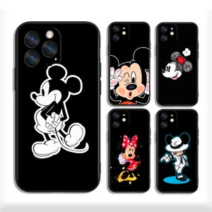 Custodie di Topolino per iPhone 13 14 15 16 Plus Pro Max e Samsung S25 S24 S23 A56 A36 A26 A55 A35 A25 A15 A54 A34 4G 5G