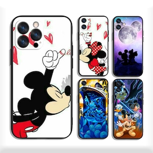 Mickey Mouse Cases for iPhone 13 14 15 16 Plus Pro Max & Samsung S25 S24 S23 A56 A36 A26 A55 A35 A25 A15 A54 A34 4G 5G