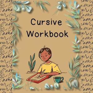 Cursive Workbook for Kids | Learn Cursive Alphabet Tracing A–Z | Cursive Learning Pages | Cursive Tracing | Cursive Handwriting Practice