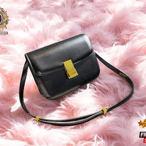 Women’s Leather Shoulder Bag | Elegant Small Square Handbag | Stylish Crossbody Mini Purse | Fashionable & Versatile Accessory