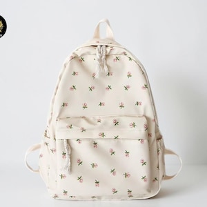 Blumen Rucksack | Leichte Schultasche, Tagesrucksack