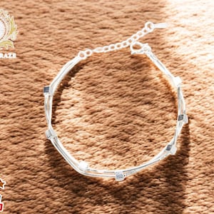 Double Heart Hollow Bracelet | Classic Adjustable Romantic Jewelry | Stylish Round Bead Design | Fashion & Elegant Gift for Her